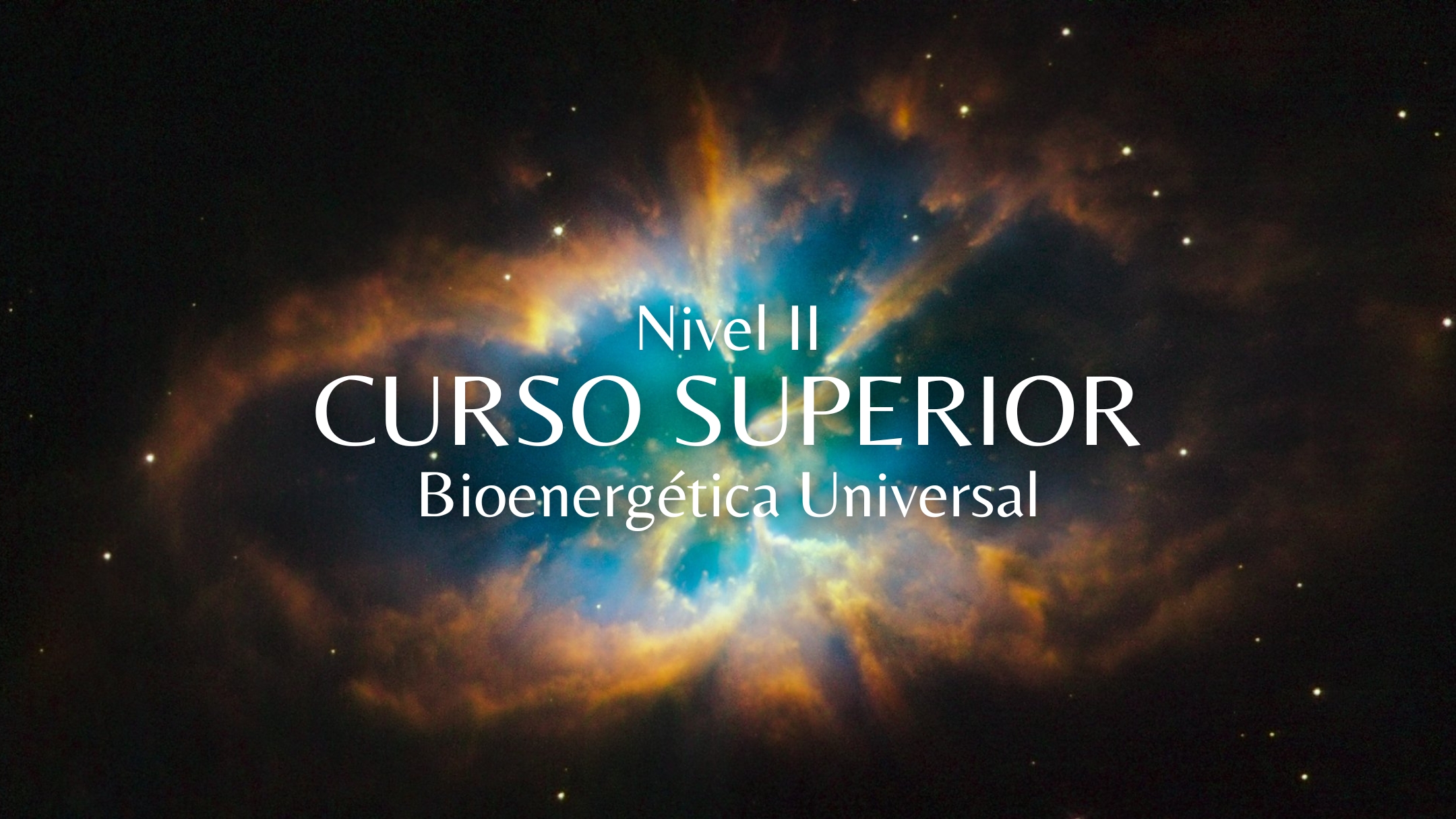 Nivel II – Curso Superior en Bioenergética Universal