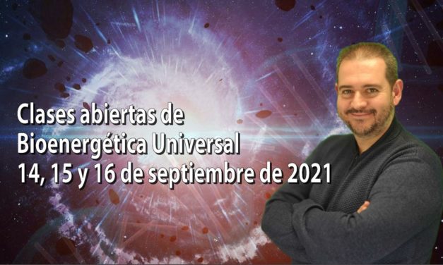 Clases abiertas de Bioenergética Universal (septiembre de 2021)