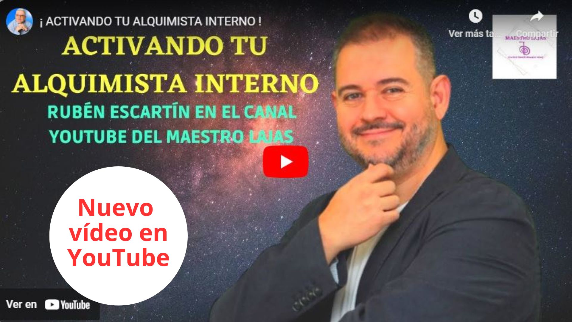 Activando tu alquimista interno – Entrevista de Alberto Lajas a Rubén Escartín