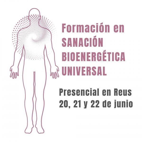 Reserva de la formación "Sanación Bioenergética Universal" (mitad del importe del curso)