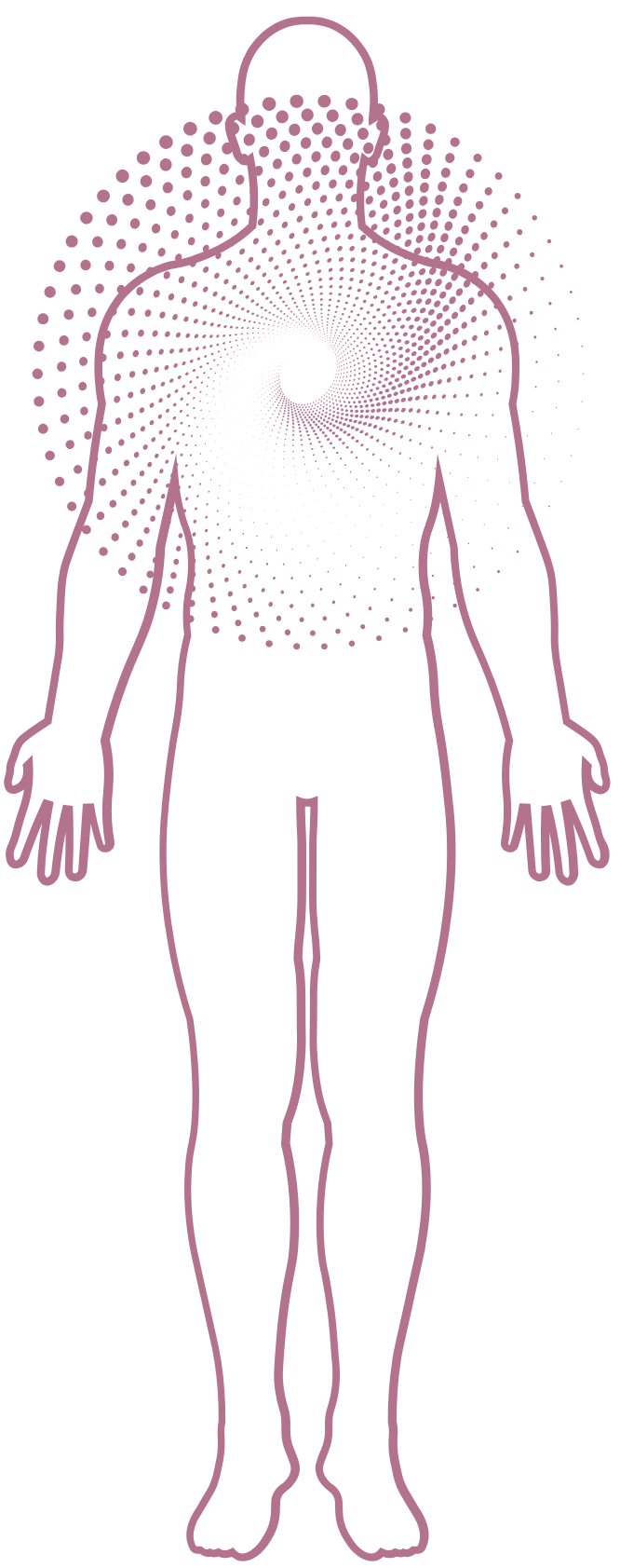 silueta humana espiral 2