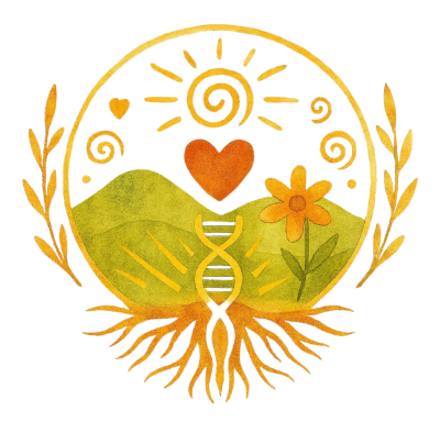 miniatura del curso sanando el vinculo materno, simbología del adn