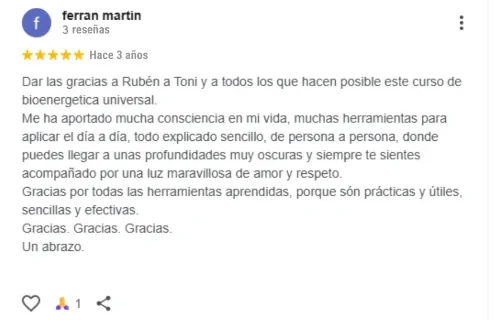 Testimonio Ferran Martin